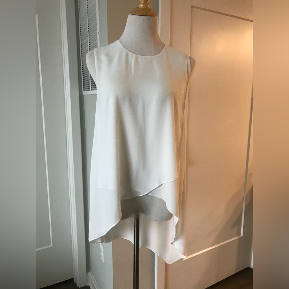 BCBGMAXAZRIA top white, M